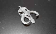 Mandalorian Pendant Fixed 3D Printer Model