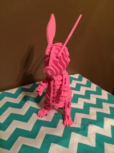 The Easter Bunny Puzzle 3D Printer Model