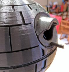 Front Porch For Deathstar Birdhouse 3D Printer Model