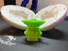 Grogu – Baby Yoda – Surprise Egg 3D Printer Model