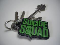 Suicide Squad Keychain 3D Printer Model