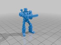 Pompier GM-3A Firemech (search And Rescue) 3D Printer Model