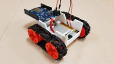 SMARS Robot With USB Rechargeable Battery 3D Printer Model