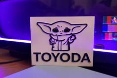 Toyoda (Baby Yoda) 3D Printer Model