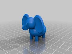 Elephant 3D Printer Model