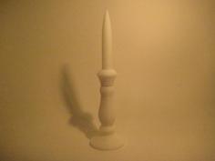 CandleStick Lamp 3D Printer Model