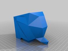 Elephant Papercraft 3D Printer Model