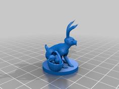 Evil Easter Bunny 3D Printer Model