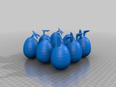 Easter Egg Decor 3D Printer Model