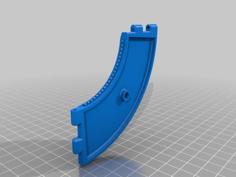 Titans Return Curved Extension Ramp 3D Printer Model