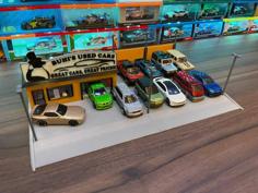 1/64 Used Car Shop Display 3D Printer Model