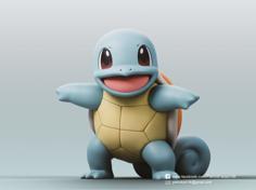 Squirtle(Pokemon) 3D Printer Model