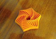 Fidget Star 3D Printer Model