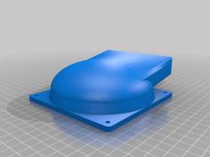 Intake/Exhaust Nozzle 3D Printer Model