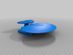 Star Trek Nebula Class With Sensor Pod 1:2000 3D Printer Model