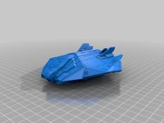 Elite Dangerous Custom ASP Explorer 3D Printer Model