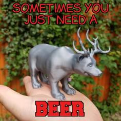 WILD BEER 3D Printer Model