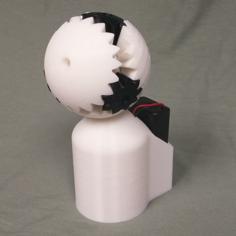 Motorized Gear Sphere 3D Printer Model