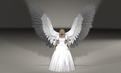 “Ginny” Angel Tree Topper 3D Printer Model