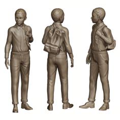 Students Diorama Pack 3D Printer Model