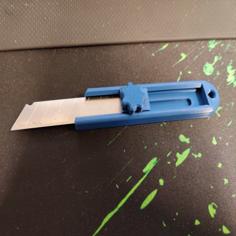 Utility Knife 3D Printer Model