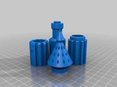 Boba Fett Gauntlet Rocket Missile 3D Printer Model