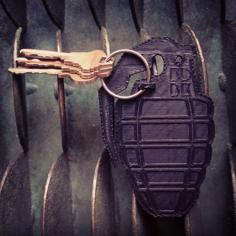 Grenade Key Clip 3D Printer Model