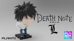 Death Note ‘L’ 3D Printer Model