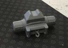 1/10th Scale Winch For RC (Non-Functioning) 3D Printer Model