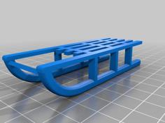 SLED Christmas Decor 3D Printer Model