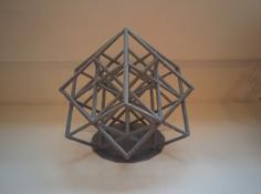 Customizable Lattice Cube Torture Test 3D Printer Model