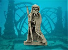 28mm Cthulhu Undead Mind Flayer Miniature 3D Printer Model