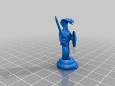 Snake Warrior 3D Printer Model