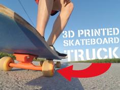 Skateboard Truck 3D Printer Model