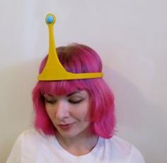 Princess Bubblegum Crown 3D Printer Model