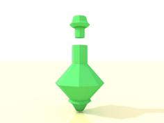 Low Poly Potion Bottle 3D Printer Model