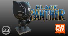 Black Panther (Civil War Suit) 3D Printer Model