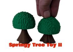 Springy Tree Fidget Toy II 3D Printer Model