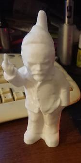 Grumpy Lenin Garden Gnome 3D Printer Model