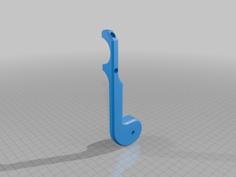 Longer Wahoo Mount 3D Printer Model