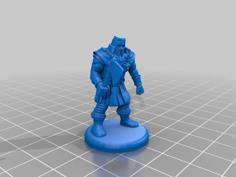 Ram-Man – Masters Of The Universe – MIniature 3D Printer Model