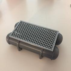 Grating For Industrial Tank Terrain 3D Printer Model