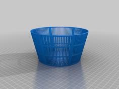 Basket Cheese Mold 3D Printer Model