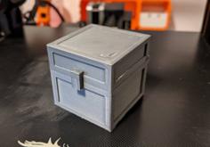 Fixed Minecraft Chest 3D Printer Model