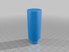 18650 Single Cell Container 3D Printer Model