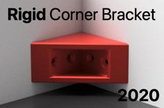 Very Rigid Corner Bracket 3D Printer Model