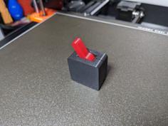 Magnetic Fidget Toggle Switch 3D Printer Model