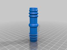 16mm Pipe Connector 3D Printer Model