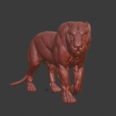 Big Cat – Lion – Puma – Panther 3D Printer Model