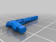 93R Pistol 3D Printer Model